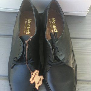 Men's Oxford Shoes Monarch Size 9 Black